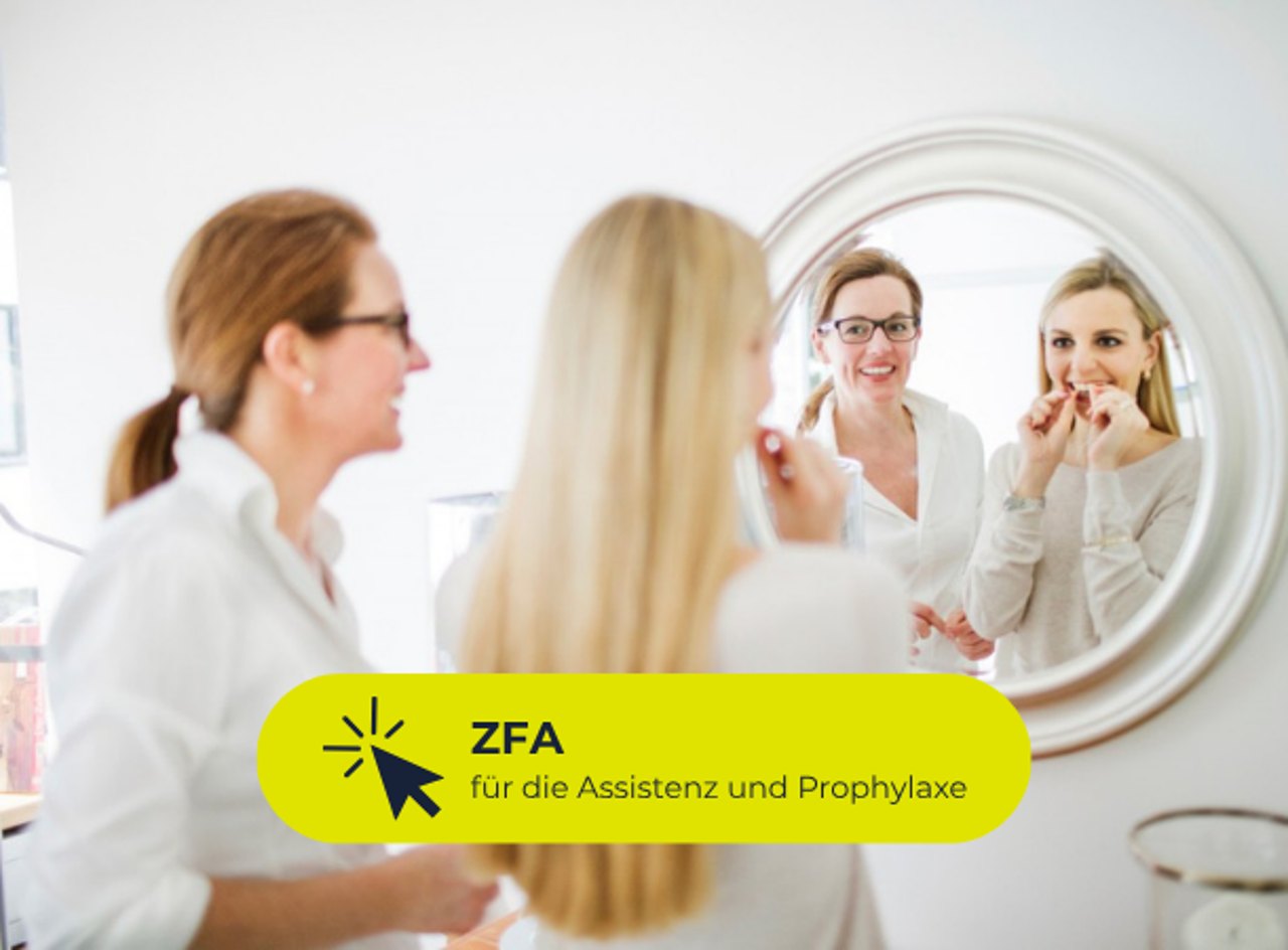 Stelle ansehen: ZFA für die Assistenz und Prophylaxe